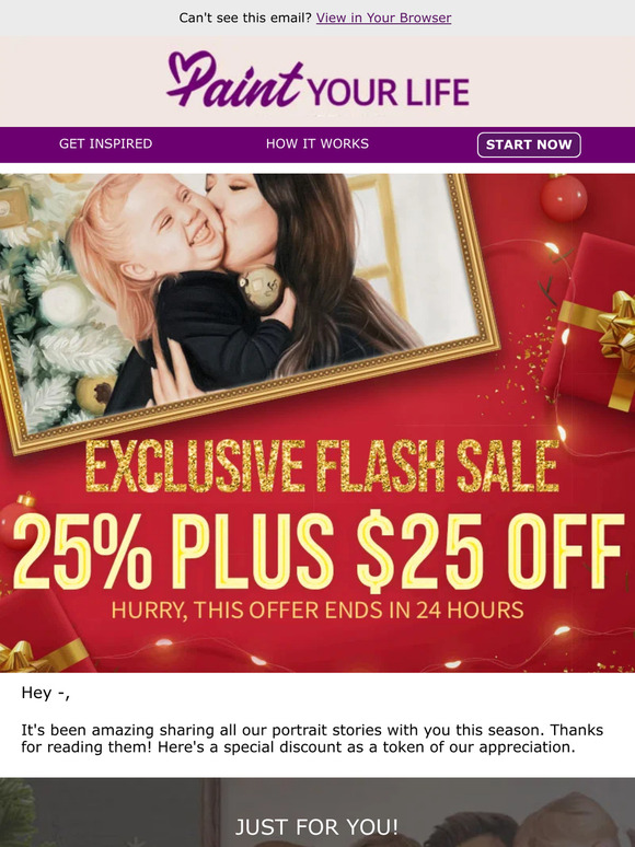 Exclusive Holiday Offer: 25% + 25% OFF!