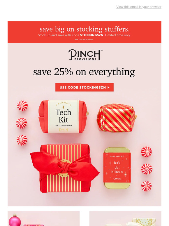 Save 25% on Stocking Stuffers!