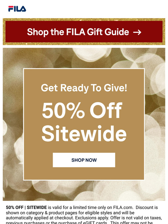It's Back! 50% Off Everything. Limited time only!