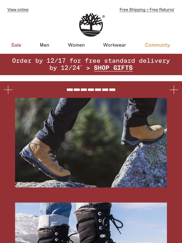 Timberland Email Newsletters Shop Sales, Discounts, and Coupon Codes