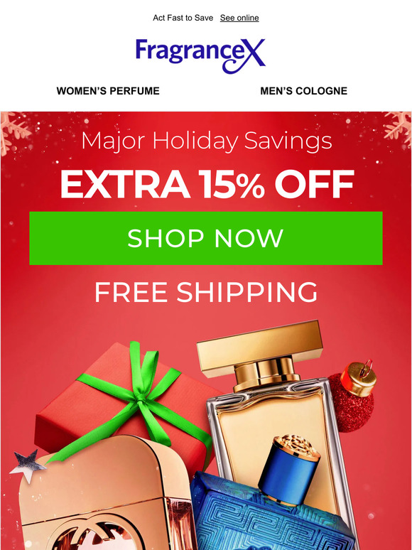 The BEST gift: 15% OFF Everything (TODAY ONLY!)
