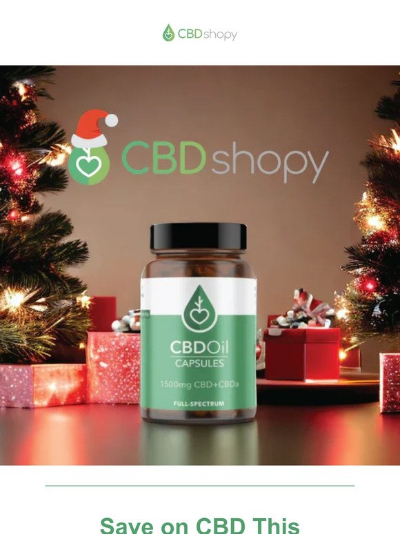 Save 20% on your CBD This December!