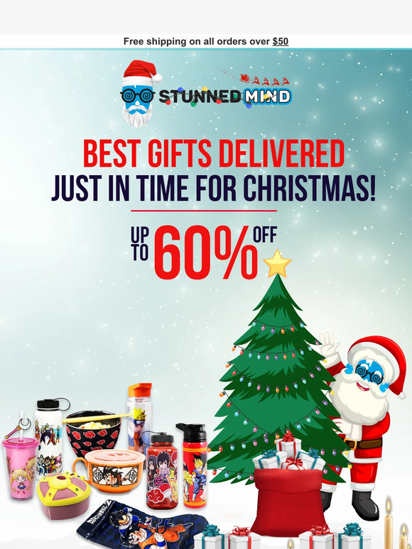Unwrap Joy: Holiday Season Anime Extravaganza! Up to 60% Off!