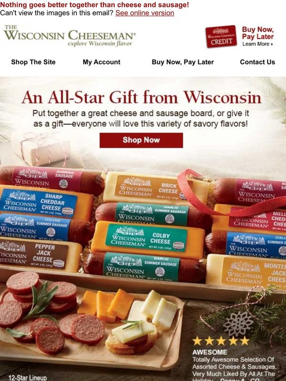 A Wisconsin Tradition...a Terrific Gift Idea