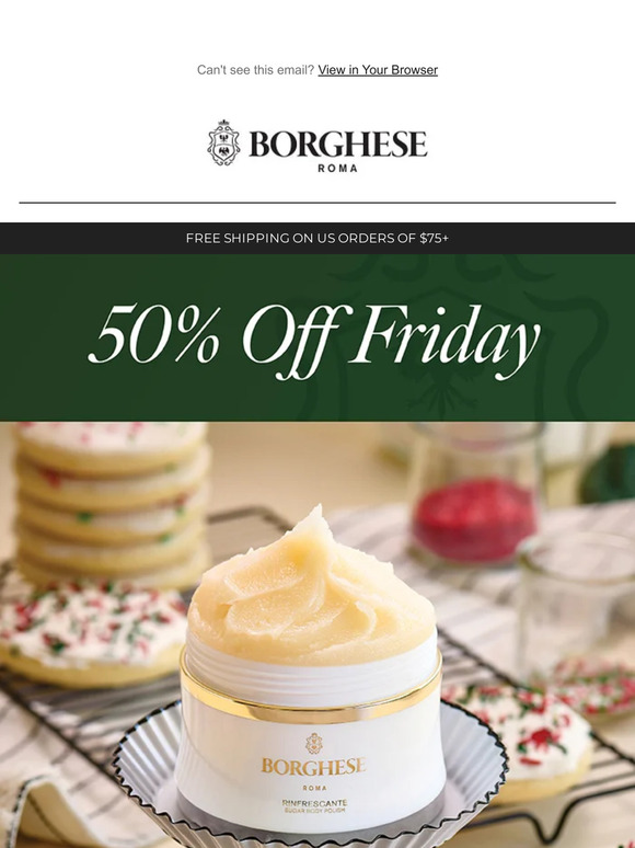 Save 50% on Rinfrescante Sugar Body Scrub
