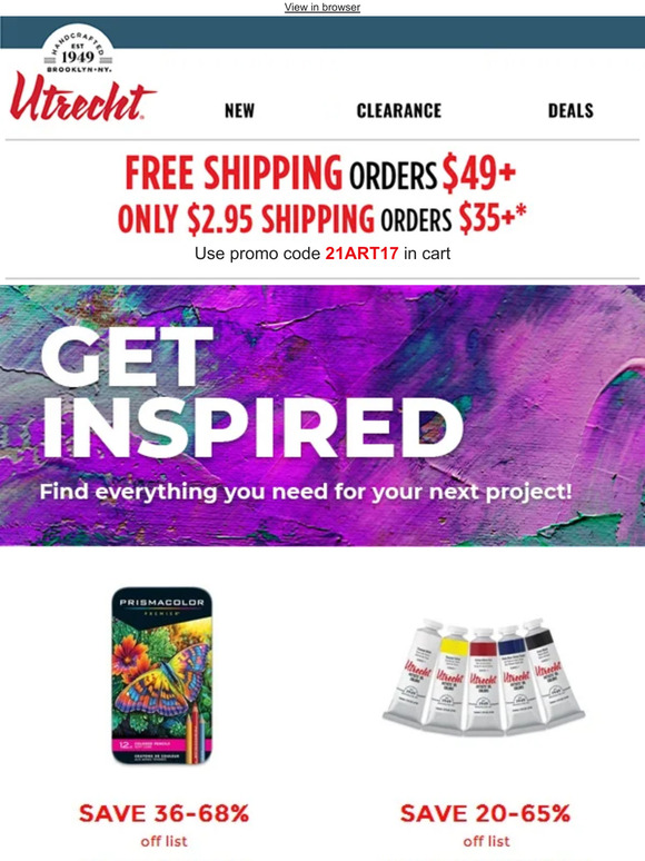 Utrecht Art Supplies The Gifts on Every Artist’s List Milled