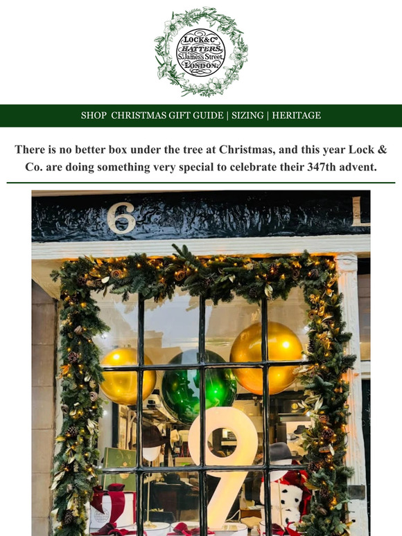 Lock & Co. Advent Calendar Day 9