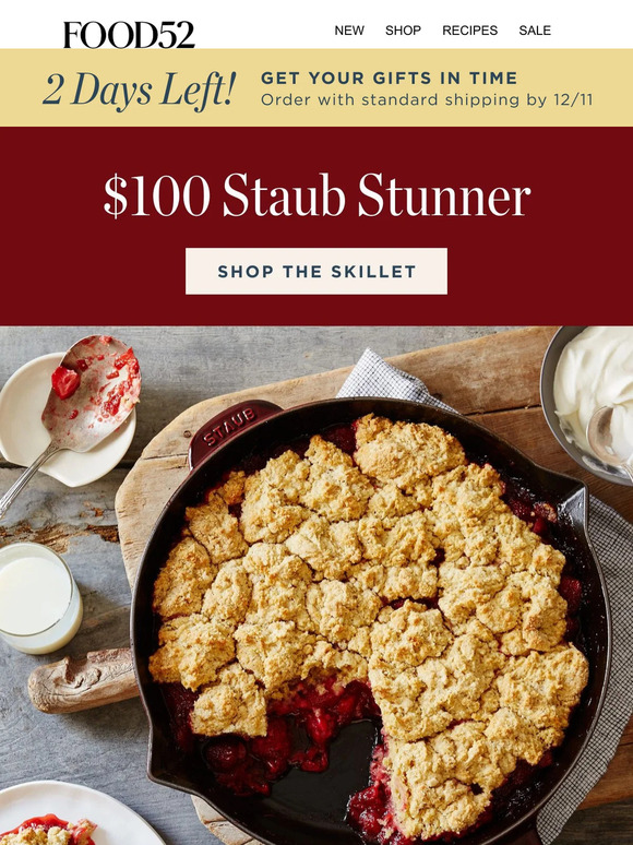 This $100 Staub beaut is a great go-to gift.