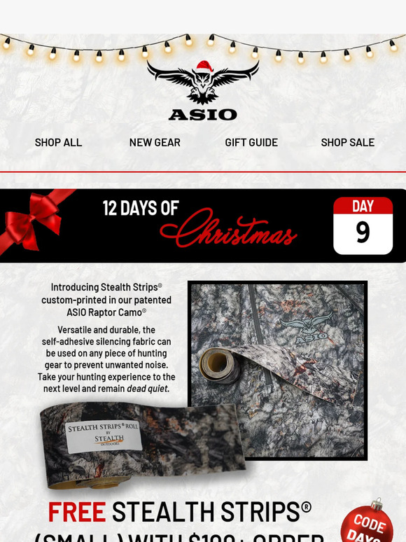 ASIO Gear Take your hunting experience to the next level. Milled