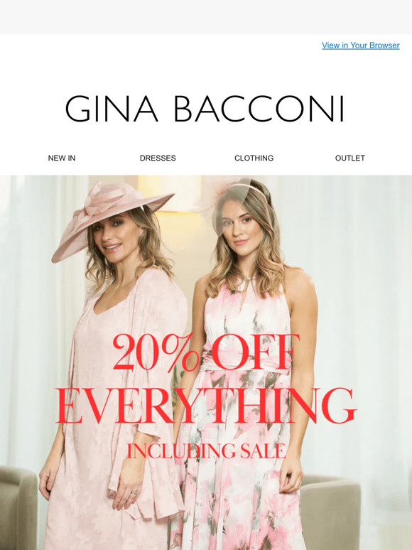 Gina hot sale bacconi outlet