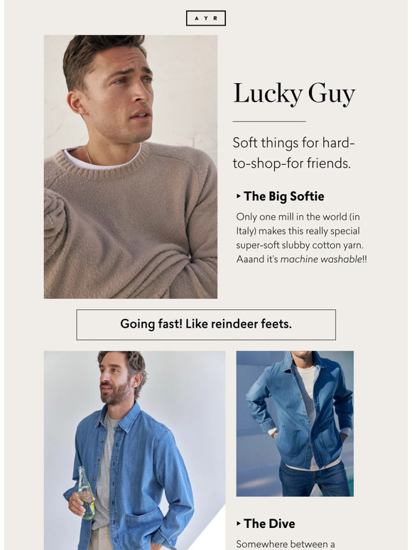 GIFT HIM SOMETHING U CAN WEAR