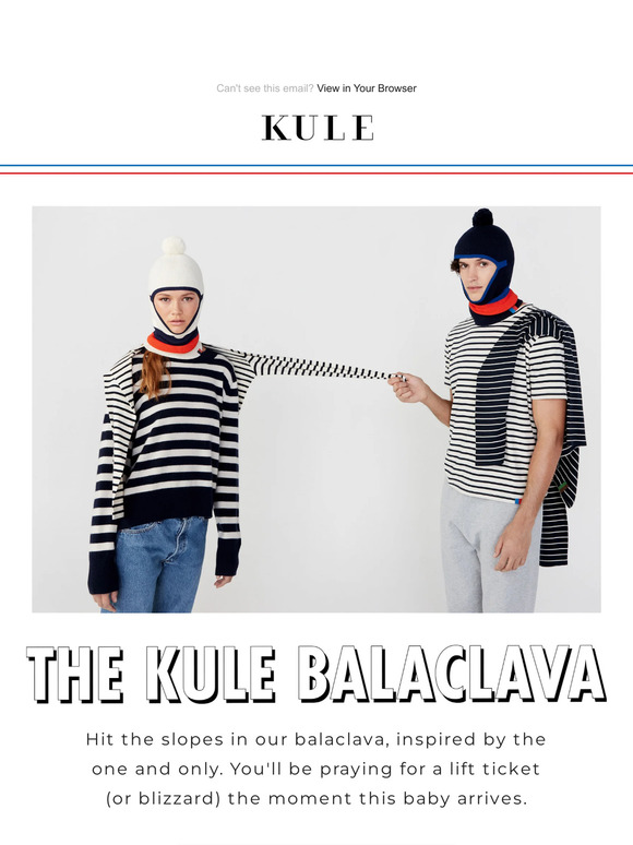 If Jackie Kennedy were a ski mask