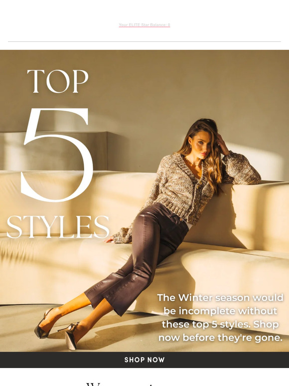 The Top 5 Winter Staples You Need