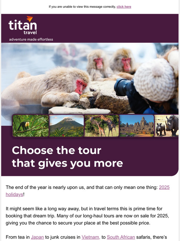 Titan Travel Where to in 2025? Milled