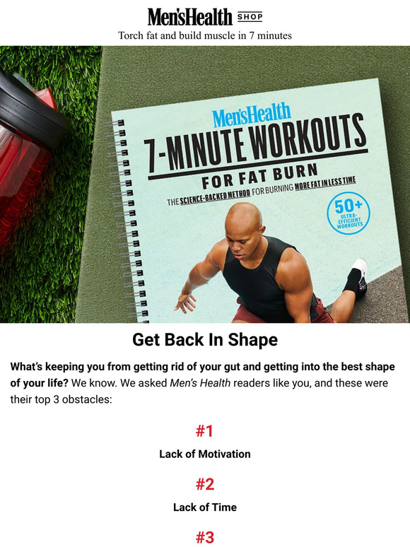 Men's Health 7-Minute Workouts For Fat Burn