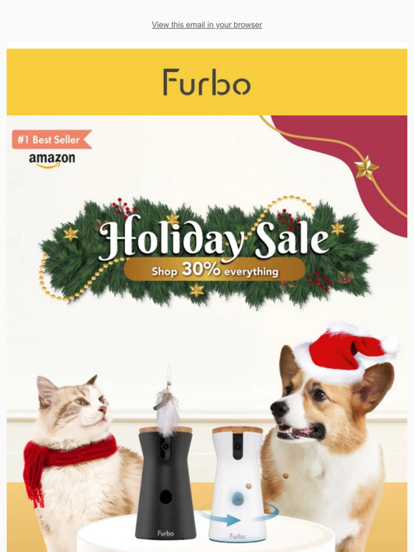 🔔 Furbo's BIGGEST Holiday Sale
