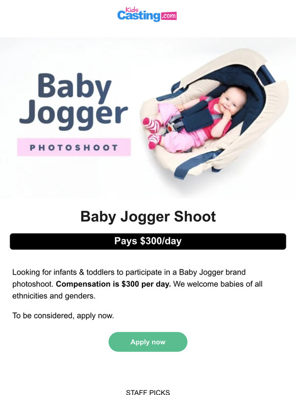 Baby Jogger photoshoot for Samani