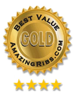 Amazing Ribs gold medal logo