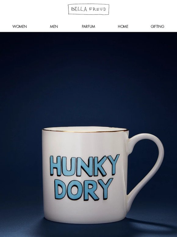 Hunky Dory & Je T'aime Hard Mugs | New In