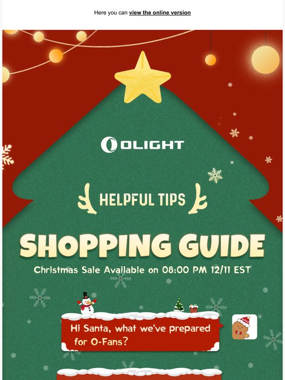 Christmas Sale Helpful Tips >>