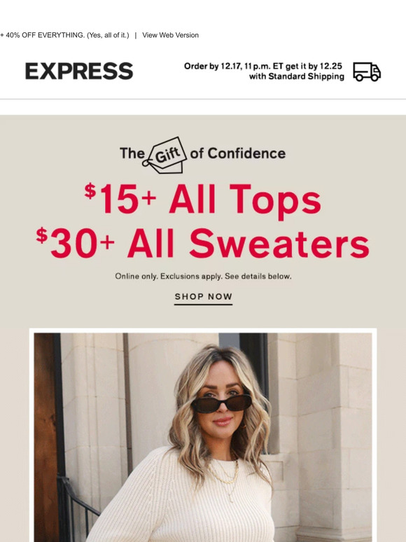 😲 Catch tops from $15 before they're gone