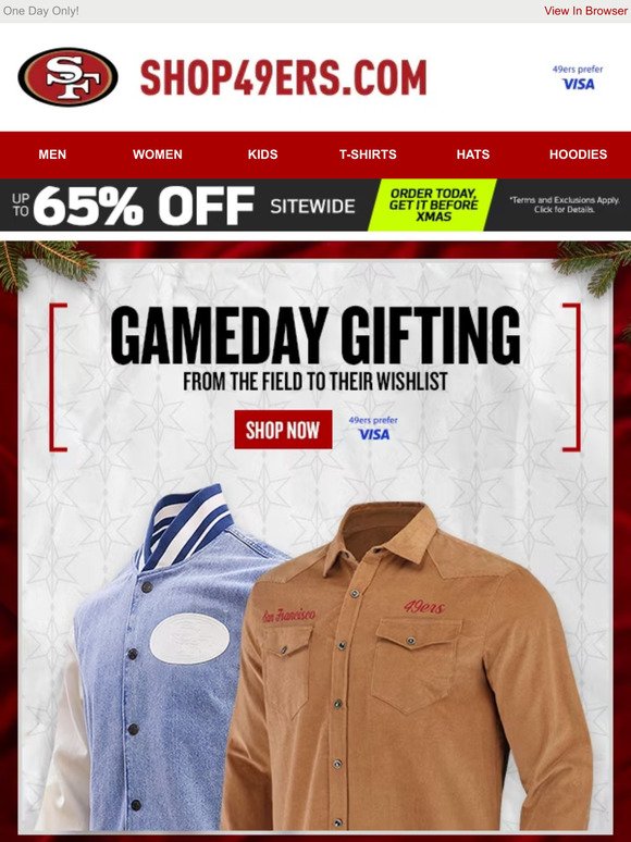 Gameday Gifting | Up to 65% Off