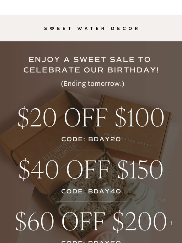Up to $60 OFF! ✨ Complete your gifting list with this treat.