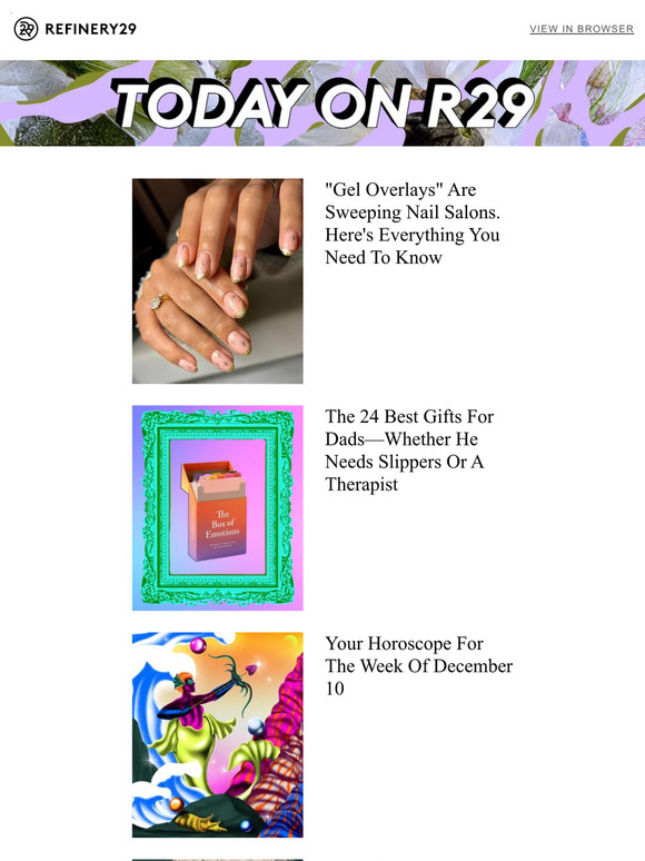 Refinery29 "Gel overlays" are sweeping nail salons. Here's everything