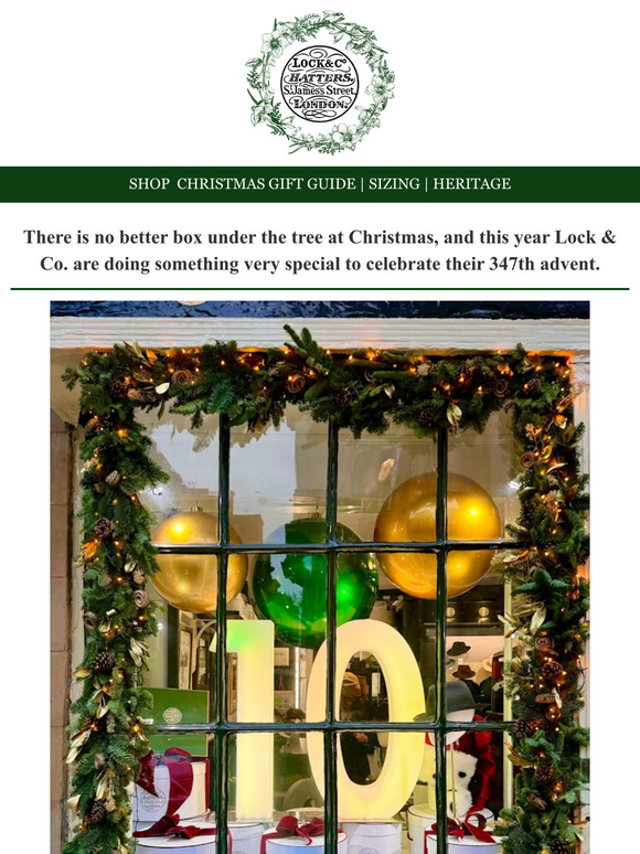 Lock & Co. Advent Calendar Day 10