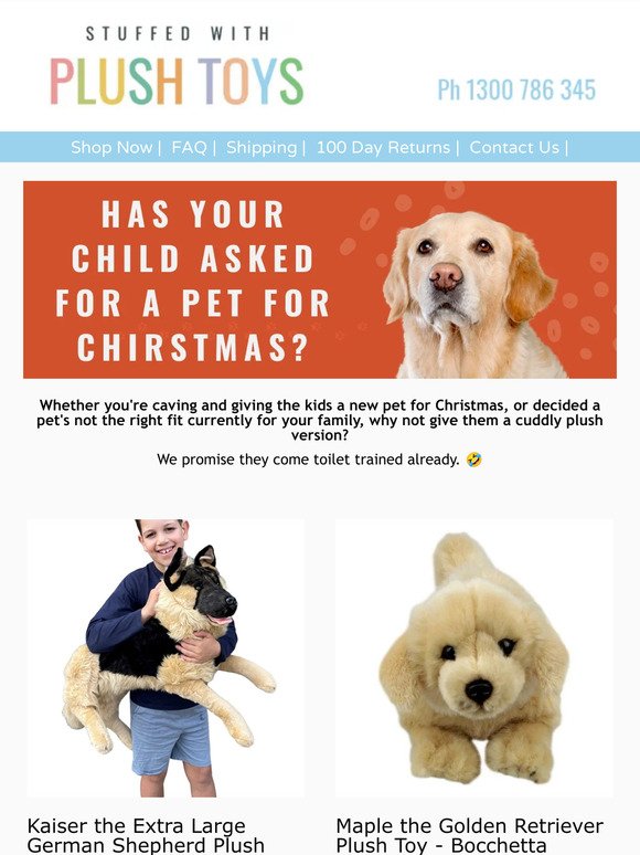 Have your kids asked for a pet this Christmas?