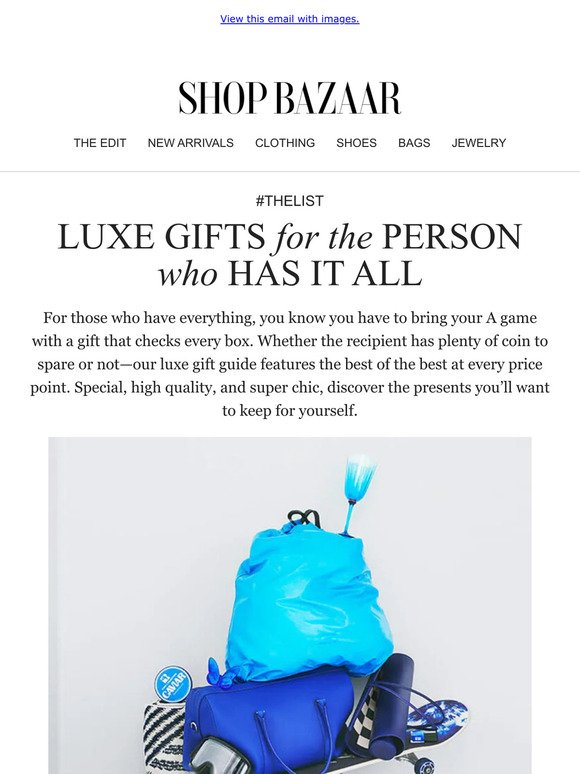 Luxe Gifts For The Person Who Has It All