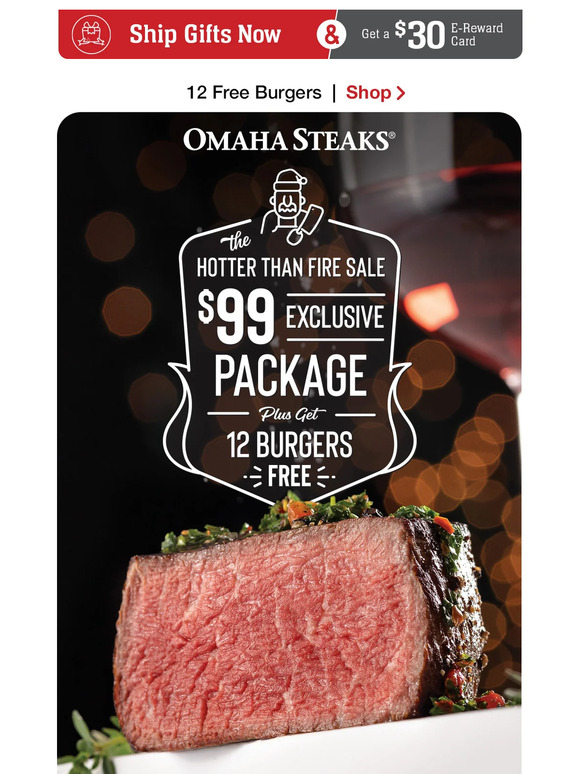 Sizzle All The Way Omaha Steaks Giveaway