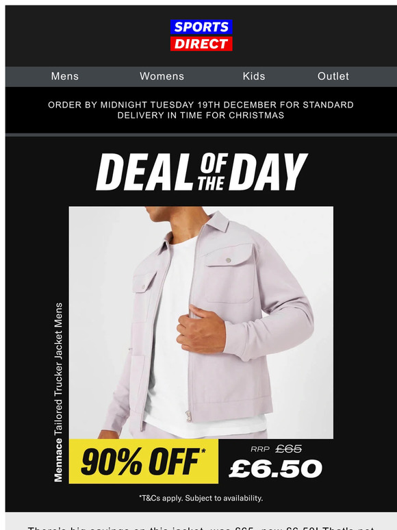 Mennace Jacket for £6.50 😲