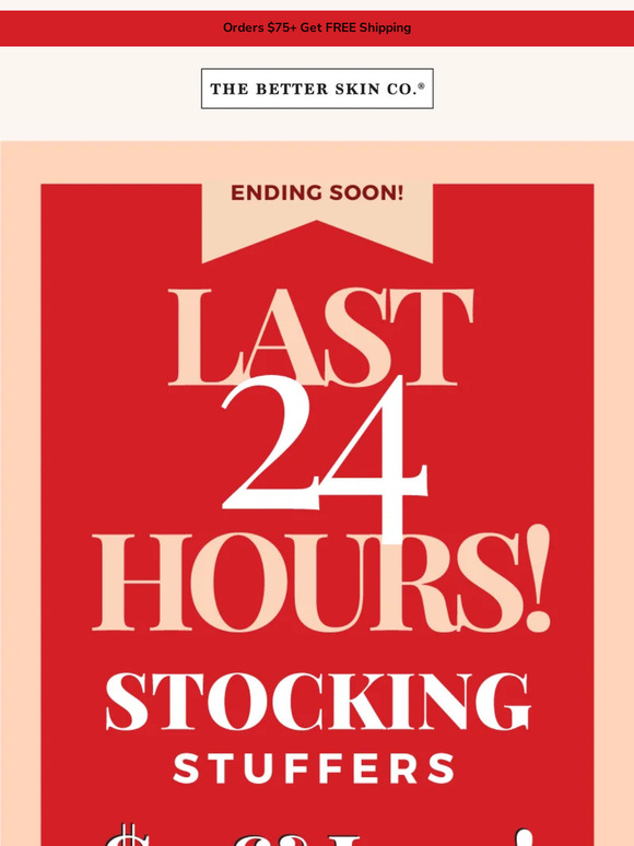 Final Hours! 🎄 Stocking Stuffers