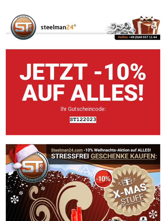 Dein 10% Dezember Rabatt Code ST122023