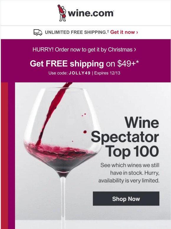 Wine Spectator 100: See what we still have!