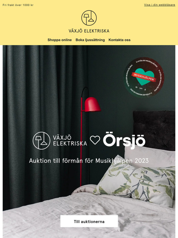 Växjö Elektriska x Örsjö till förmån för Musikhjälpen