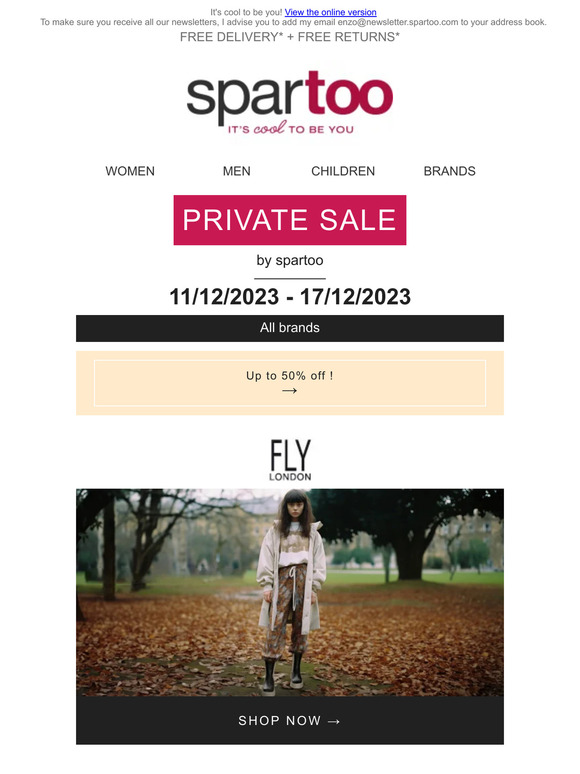 Overhaul your wardrobe: up to 50% off Ravel, Fly London and Oakwood with free delivery
