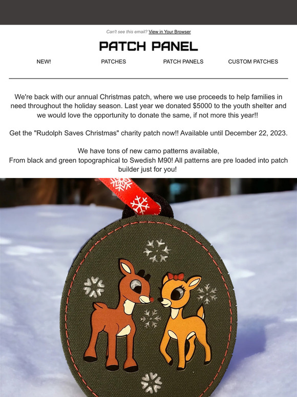 Drop Notice: Rudolph Saves Christmas!!