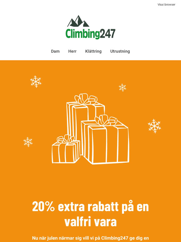 En julklapp från oss till dig