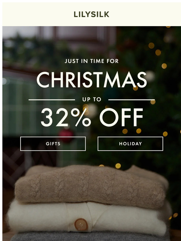 Get it in time for Christmas!