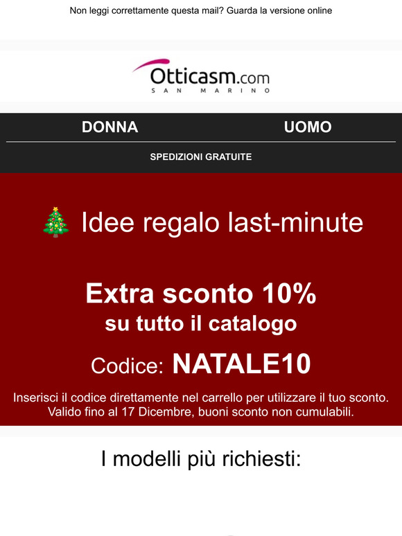 🎄 Extra Sconto 10% - Fino a Domenica 17