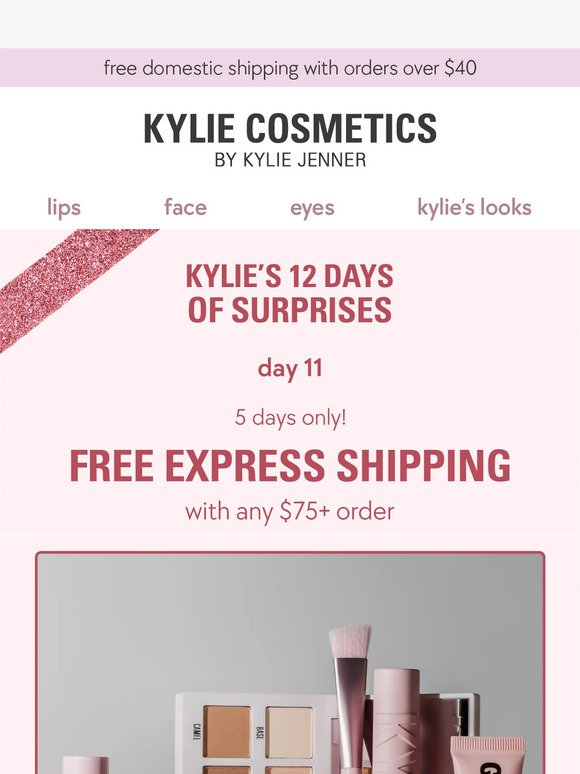 day 11 surprise: FREE express shipping 🚀