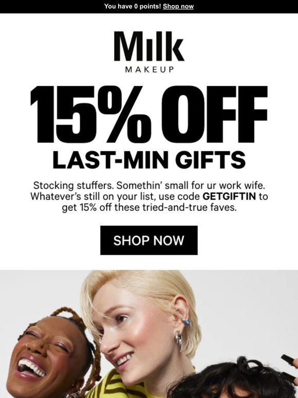 Milk sales makeup code