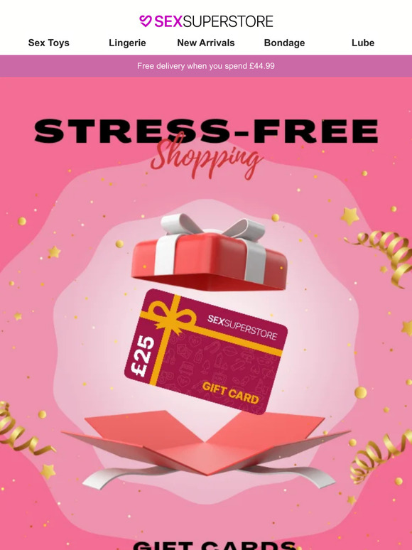 Stress-Free Shopping: Gift Cards Now Available! 🎫