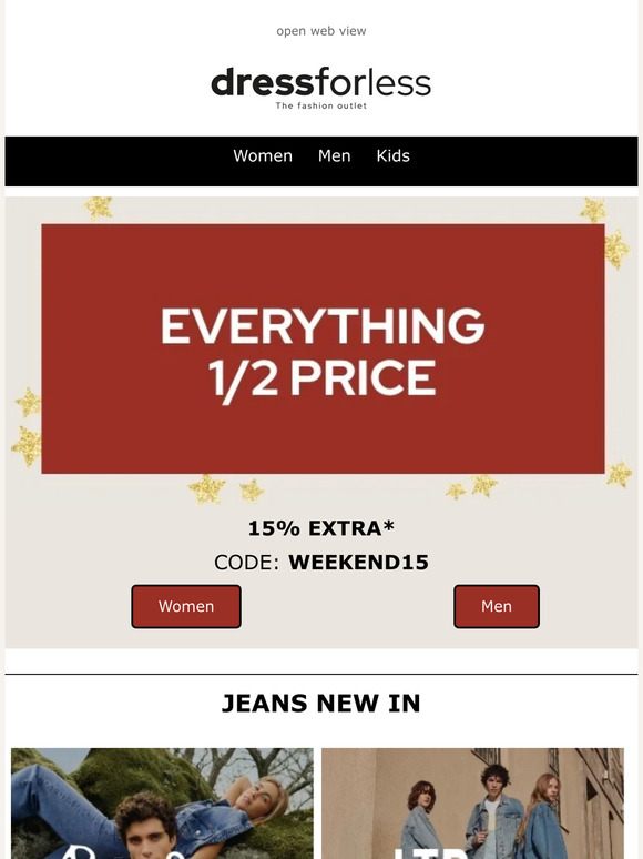 LAST DAY: LEVI'S with -44% | Lacoste with -40%