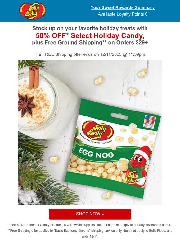 🎄 Ends Today: FREE Shipping on Orders $29+! (Plus, SAVE 50% on select Holiday Candy) 🎄