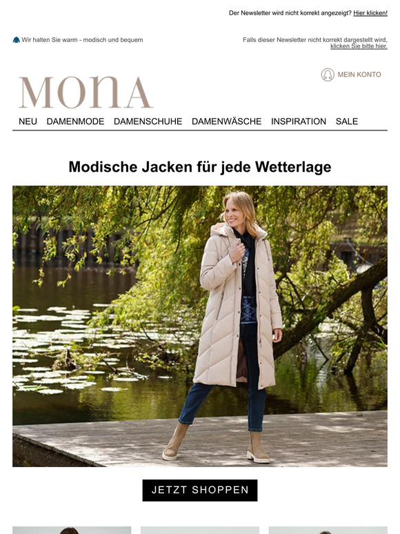 Warme Jacken & Mäntel für Sie