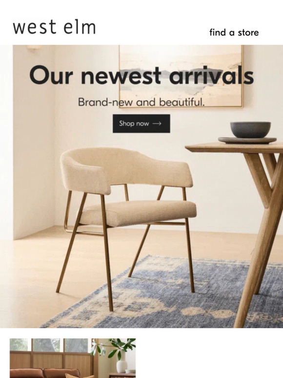 West Elm Here's what's new... Milled