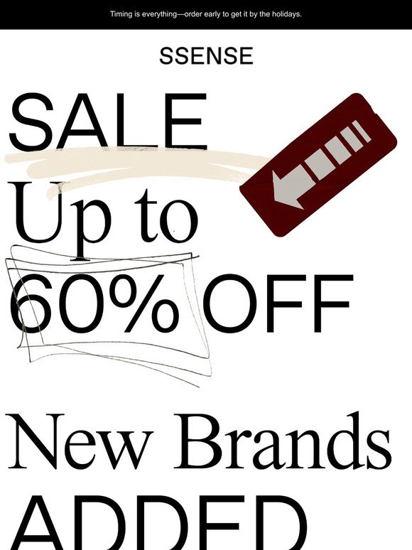New Brands Added: Up To 60% Off